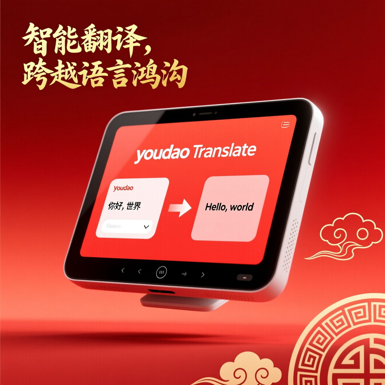 有道翻译能翻译带有回声的演讲录音吗?